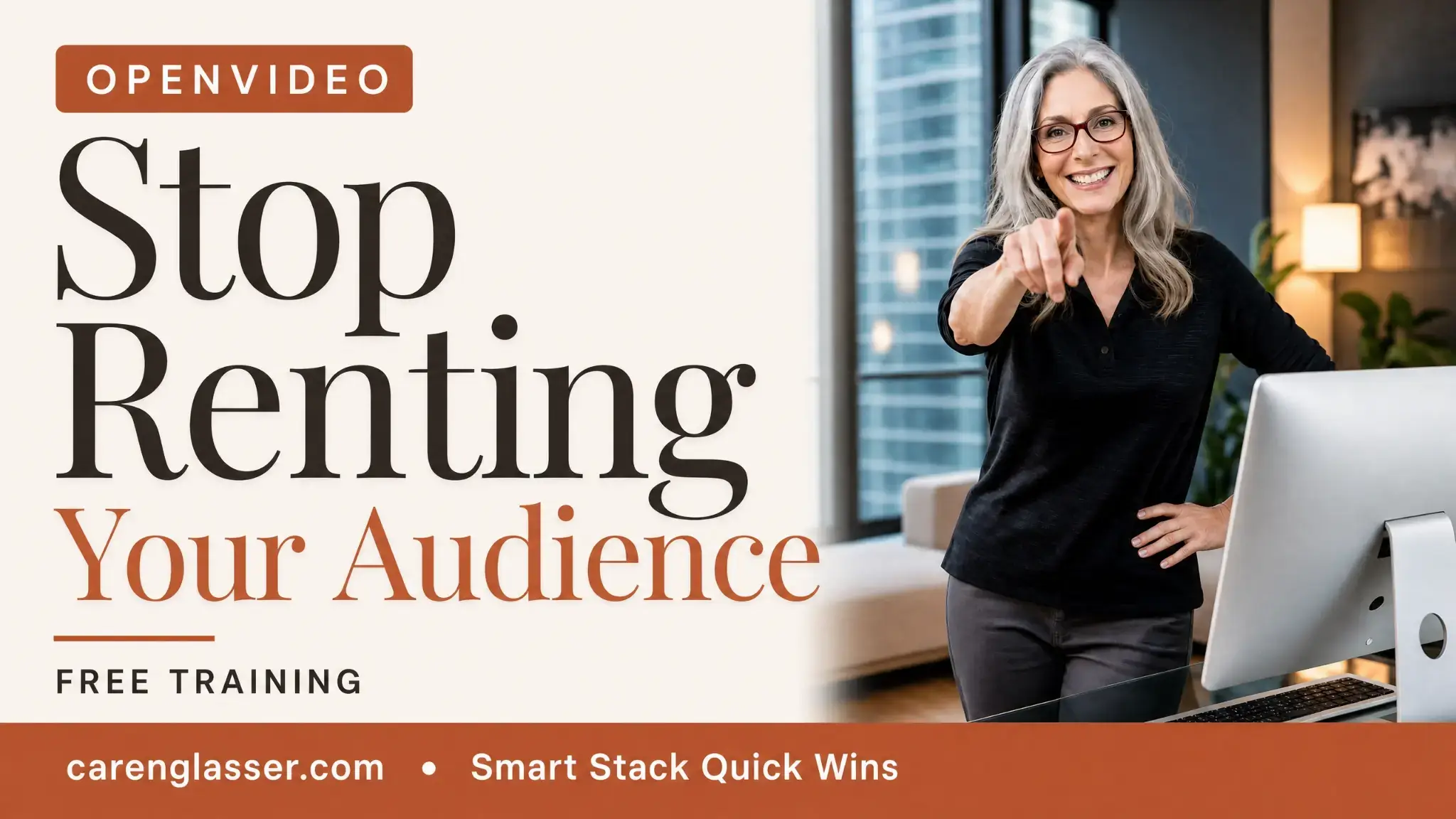 Stop Renting Your Audience: Free Open.Video Workshop for Women Solopreneurs